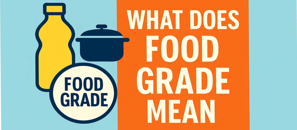 What Does Food Grade Mean And Why It Matters For Your Health 1 What Does Food Grade Mean
