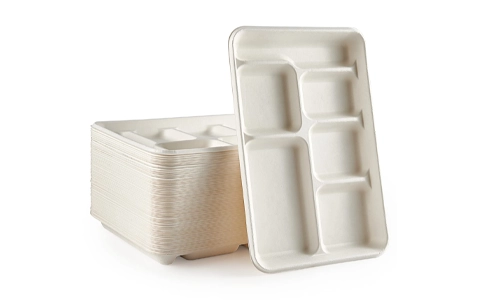 Compostable Multi-Compartment Trays