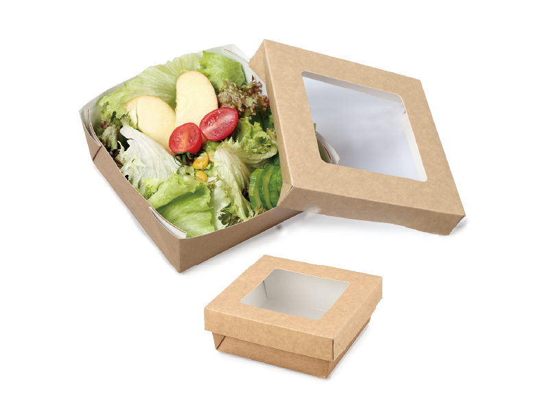 Kraft Paper Box-PLA Window
