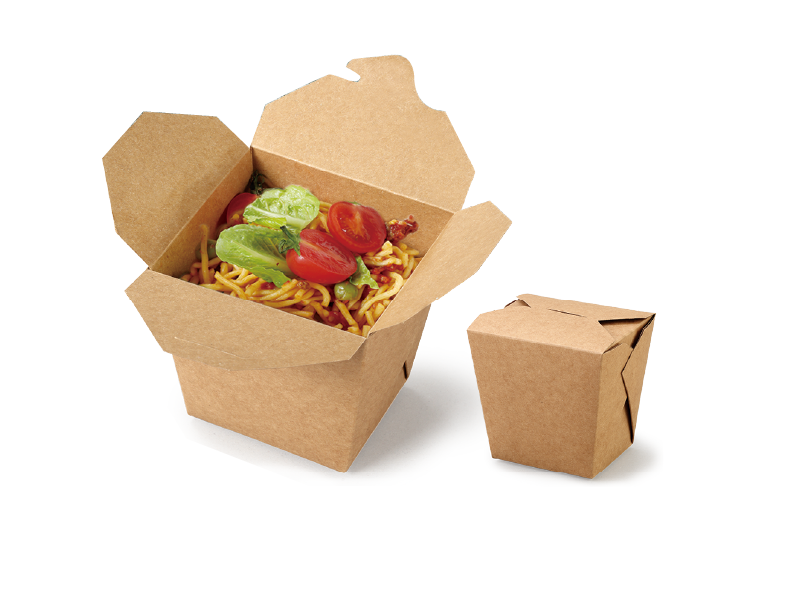 Kraft Square Food Box