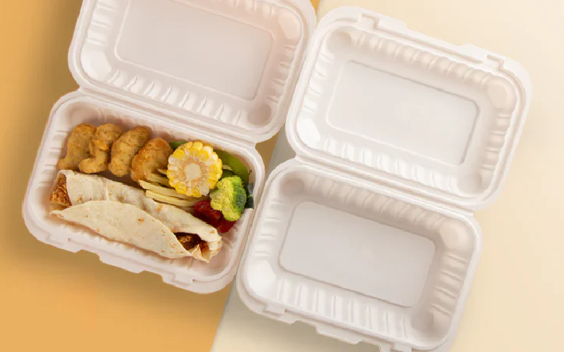 Microwave-Safe Takeout Boxes