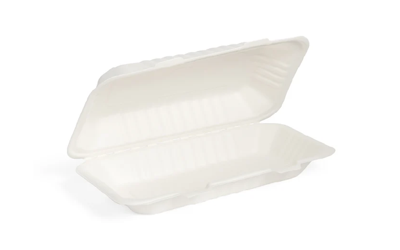 Bagasse Hot Dog Box