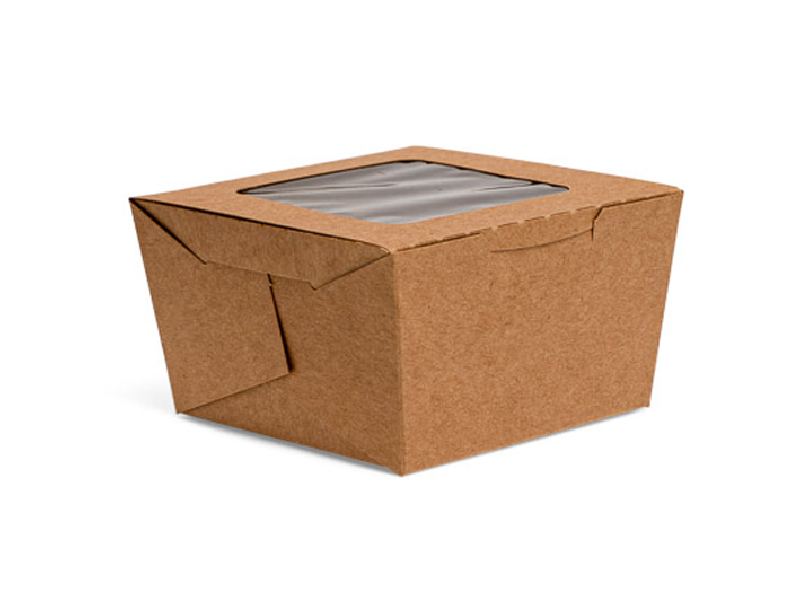 Burger Box With Window