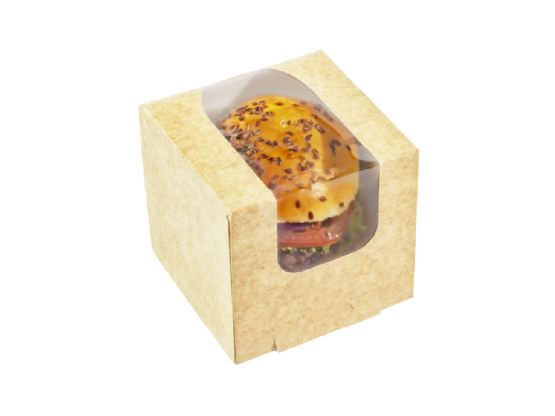 Cardboard Burger Box