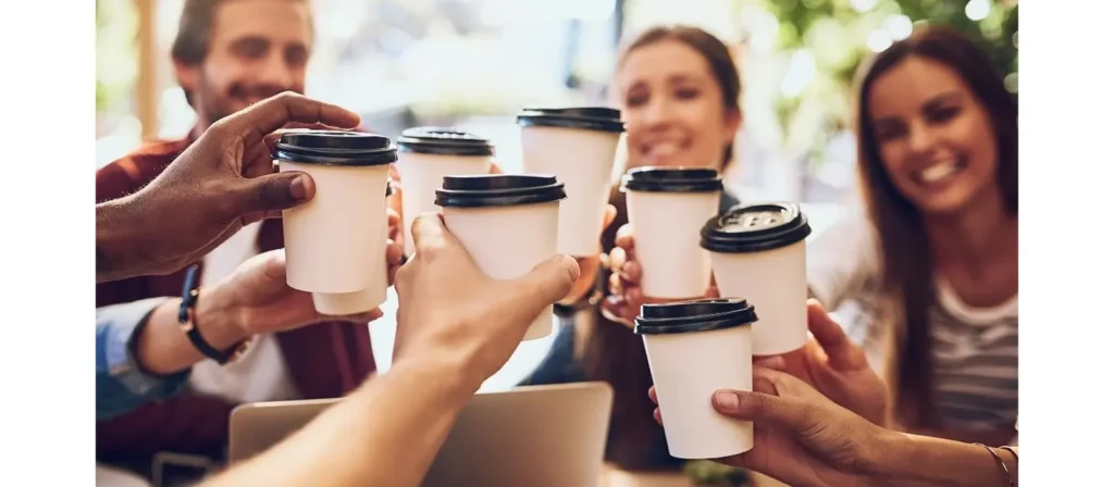 Disposable Paper Cups Drinking Experience