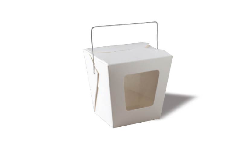 Window White Noodle Boxes