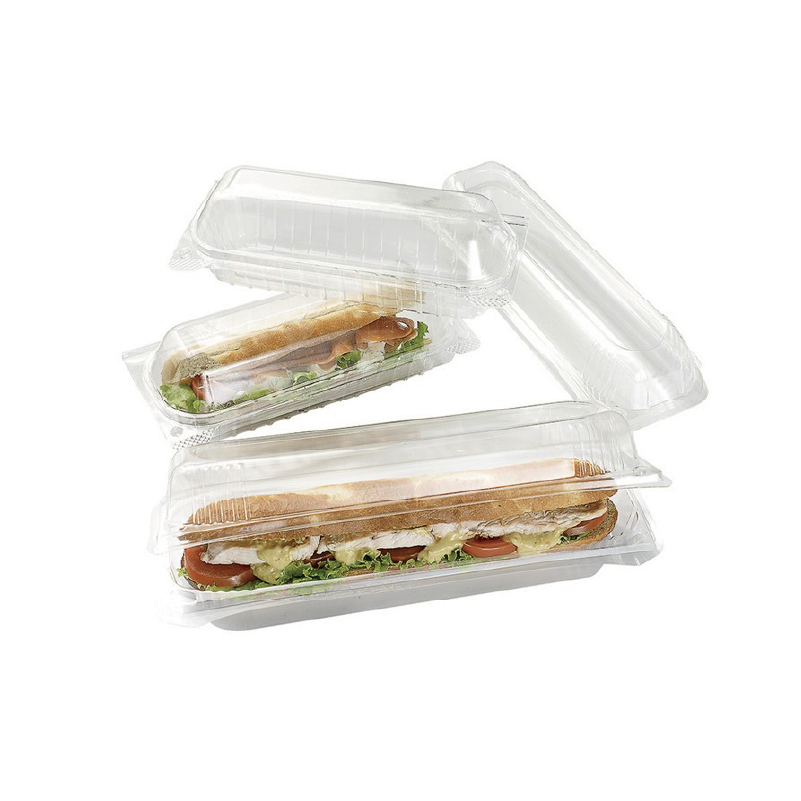 Plastic Baguette Sandwich Box