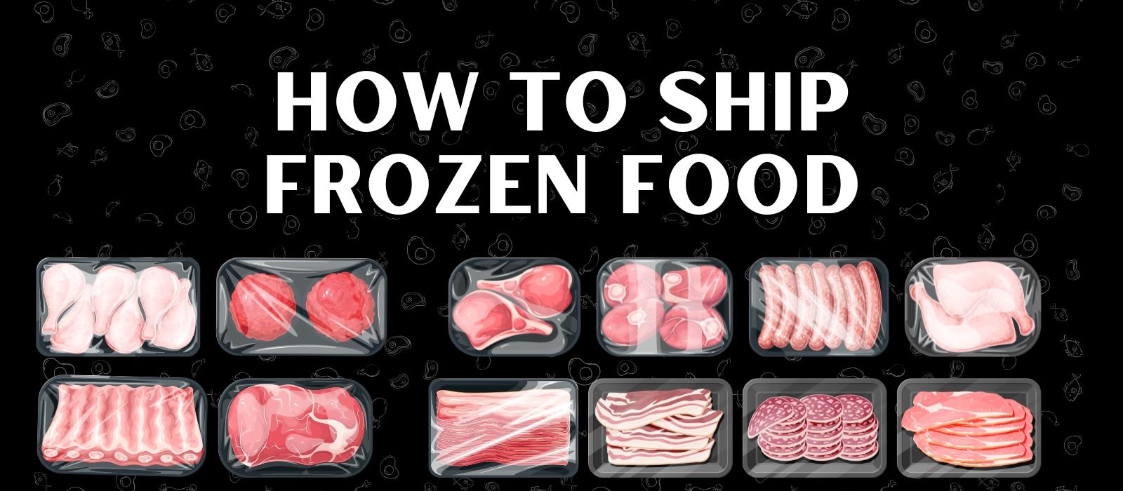 how to ship frozen food