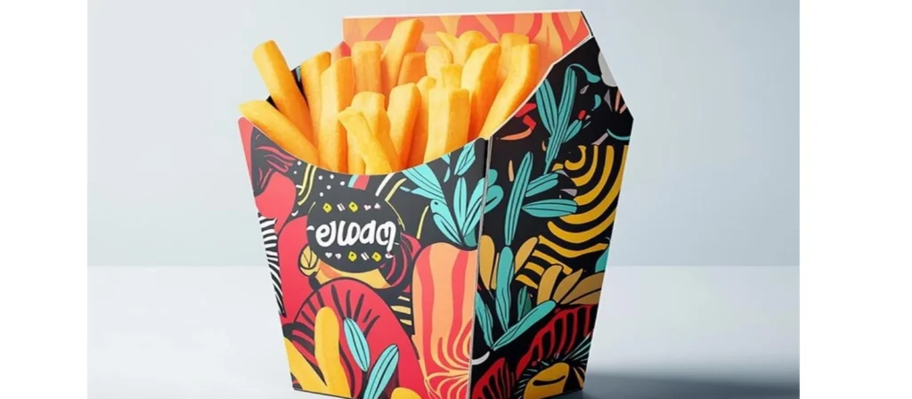 25 Creative French Fries Packaging Ideas That Will Make Your Brand Stand Out 23 Artistic Illustration Packaging