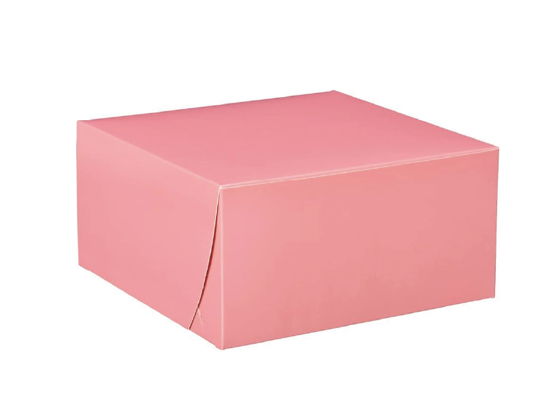 Colored Cake Boxes