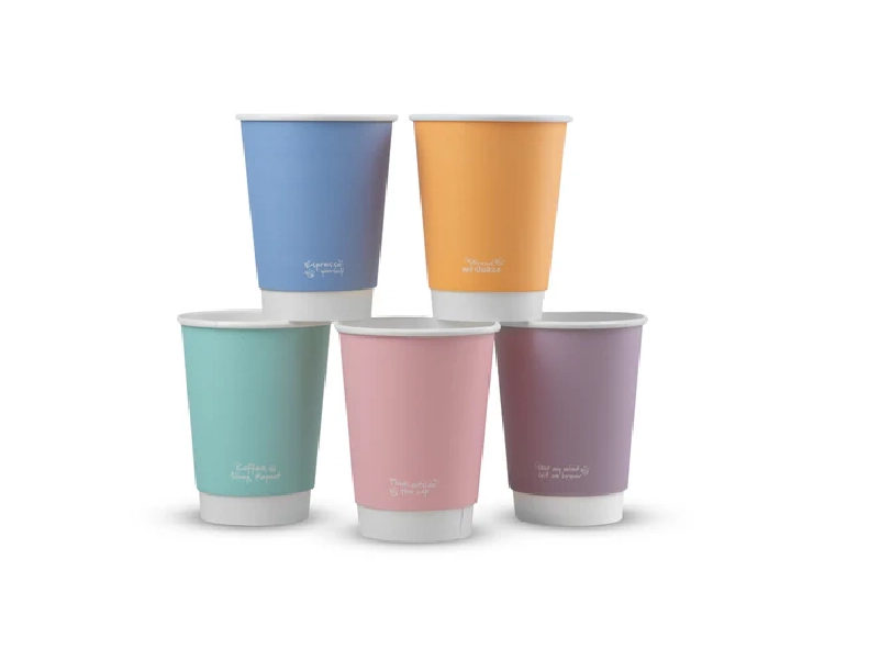 Colored Double-Wall Cups