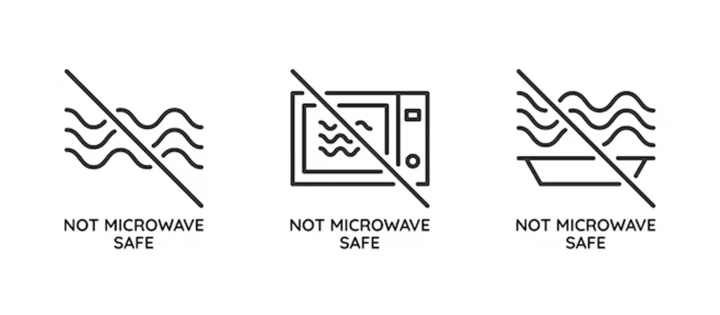 What the Microwave Safe Symbol Looks Like and Means? 6 Crossed Out Microwave or Waves