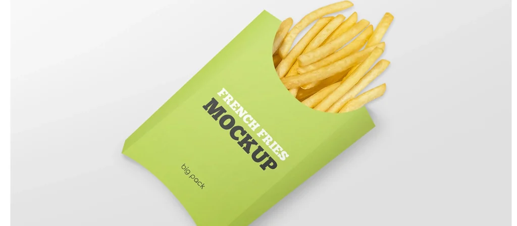 25 Creative French Fries Packaging Ideas That Will Make Your Brand Stand Out 5 Custom Branded Print Boxes
