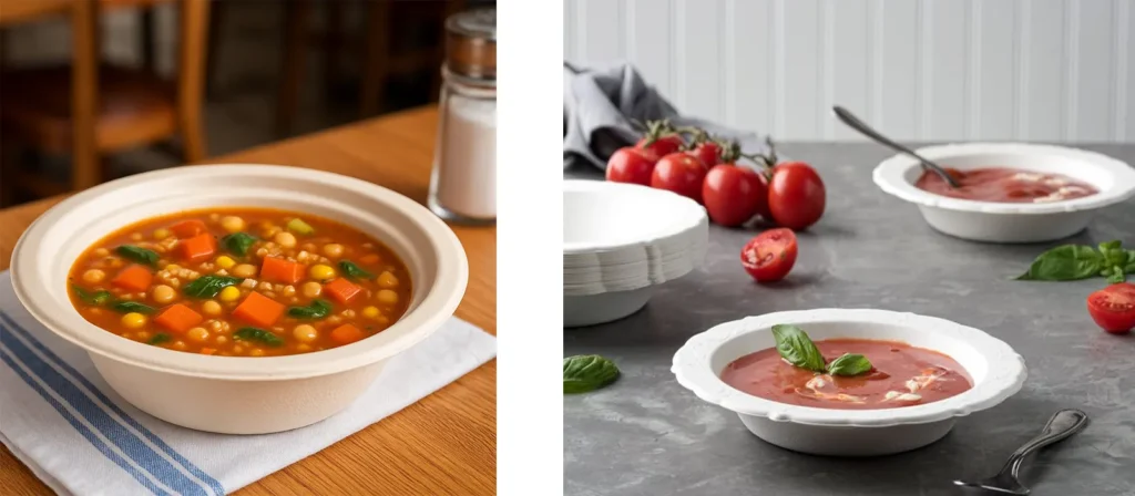 Paper Plate Sizes Guide: Choose the Right Size for Every Use 9 For Soups and Stews Use Deep Plates or Bowls 6–9 Inch