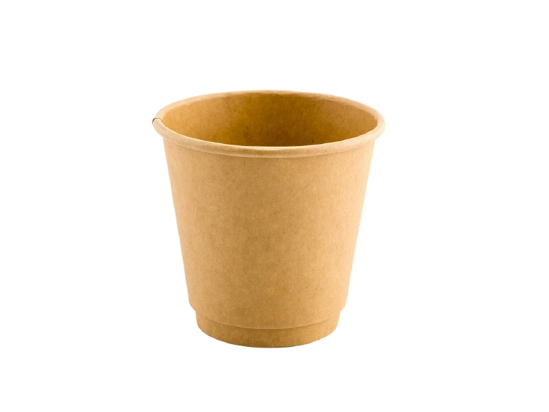 Natural Kraft Double-Walled Paper Cup