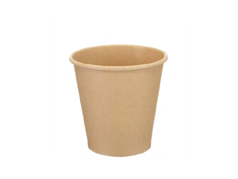 Natural Kraft Single Wall Coffee Cups