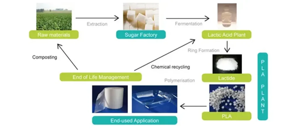 PLA vs PBAT: The Better Choice for Eco-Friendly Food Packaging? 5 PLA vs PBAT Manufacturing Process
