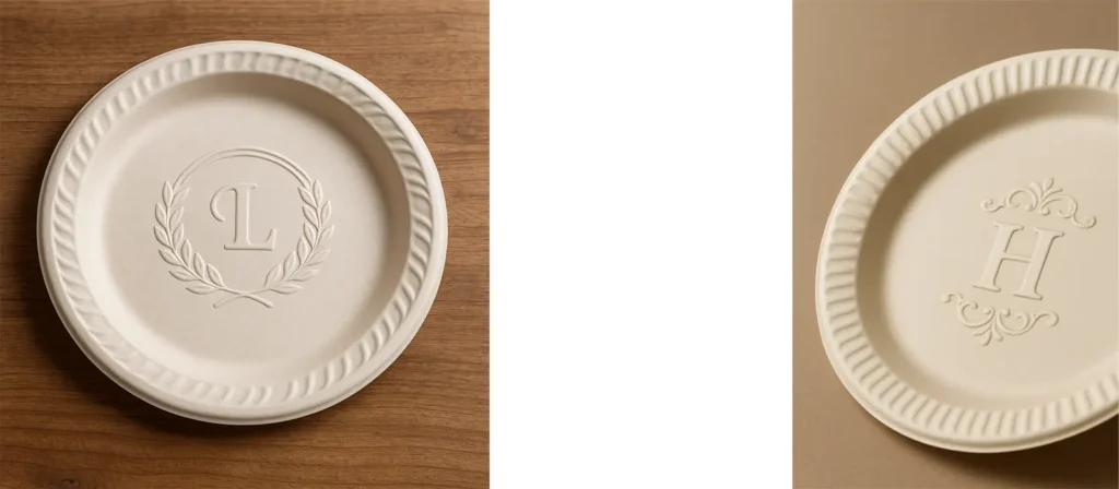 What Embossing and Debossing? 5 Paper Plates