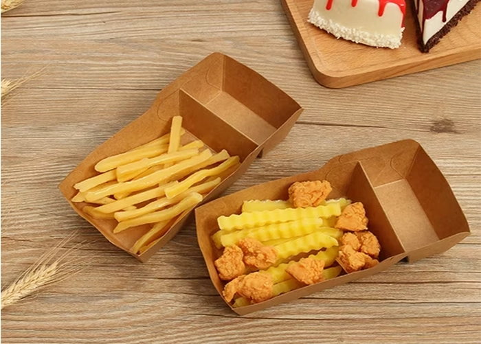 25 Creative French Fries Packaging Ideas That Will Make Your Brand Stand Out 9 Paper Trays and Sharing
