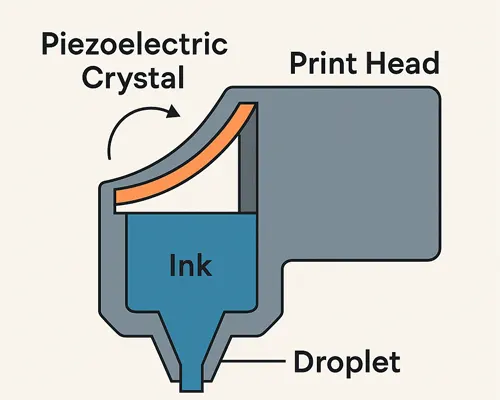 What is UV Printing? 2 Piezoelectric Print Head