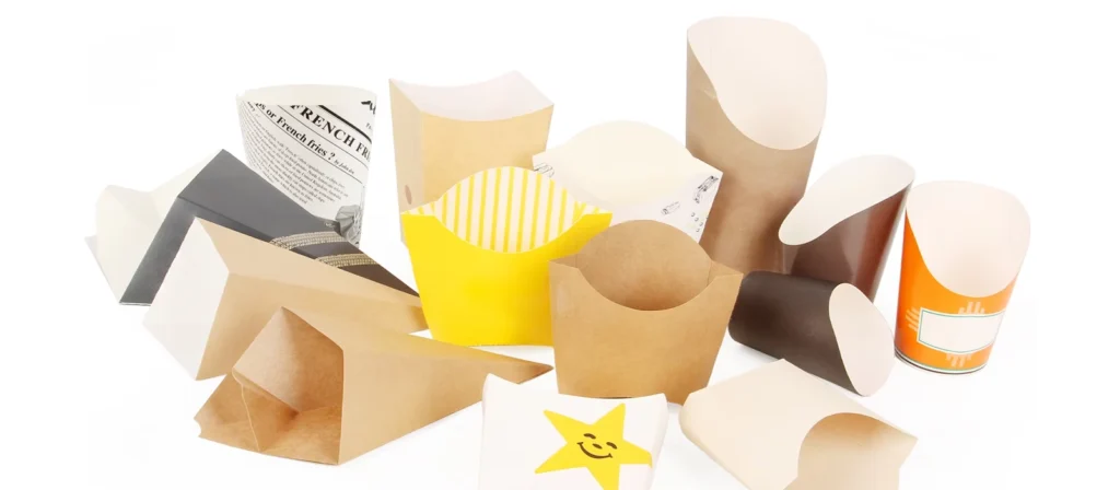 25 Creative French Fries Packaging Ideas That Will Make Your Brand Stand Out 4 Retro Newspaper or Vintage Style