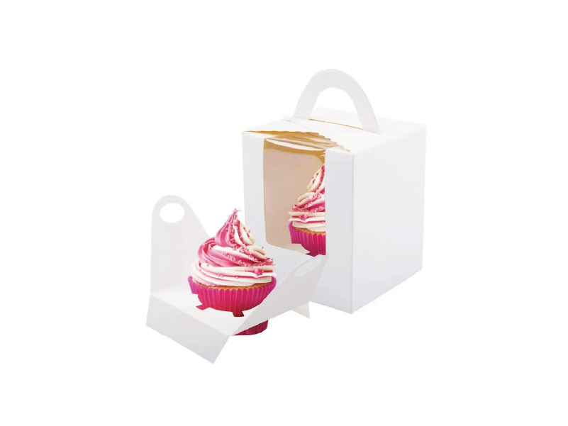 Single Cake Box with Handle