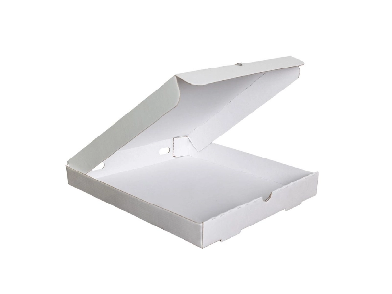 White Pizza Box