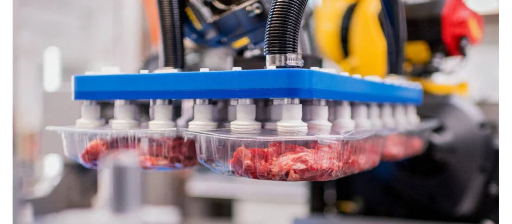 Food Grade Plastic Guide: What You Need to Know 16 automated HDPE trays used in meat processing