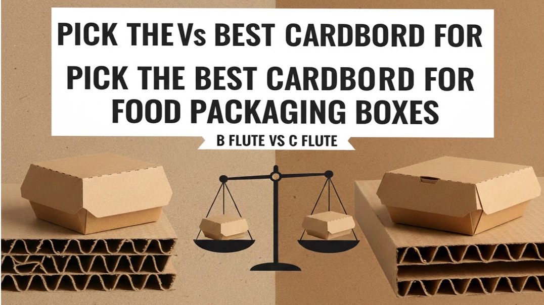 B Flute Vs C Flute Pick The Best Cardboard For Food Packaging Boxes
