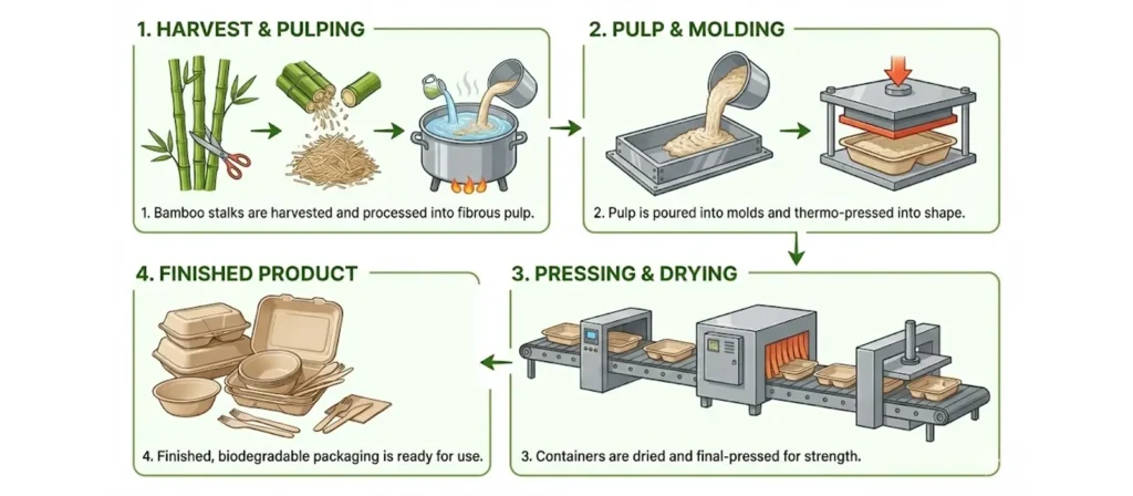 Why Bamboo Packaging Is the Future of Eco-Friendly Product Design? 5 Bamboo Food Packaging Made