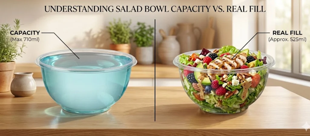 A Complete Salad Bowl Size Guide 9 Capacity vs Real Fill