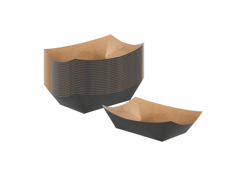 Color Kraft Food Boat Tray