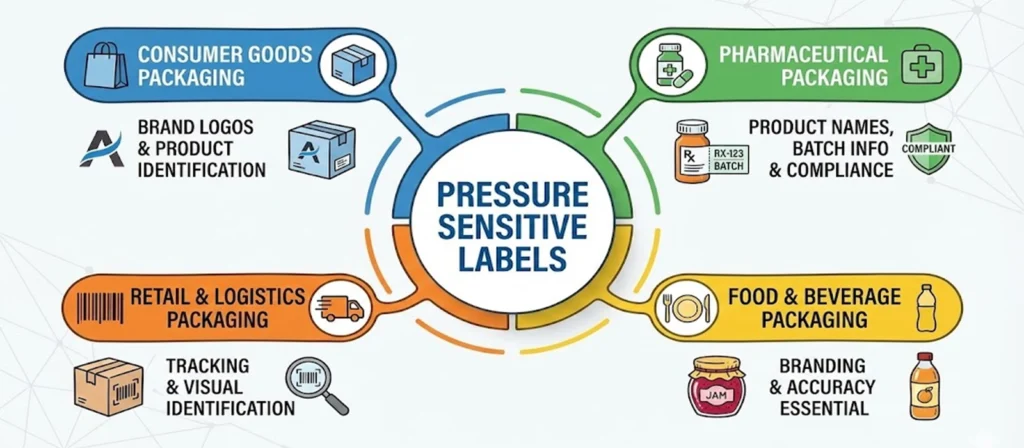 A Complete Guide to Pressure Sensitive Labels for Packaging 10 Common Industry Scenarios That Use Pressure Sensitive Labels