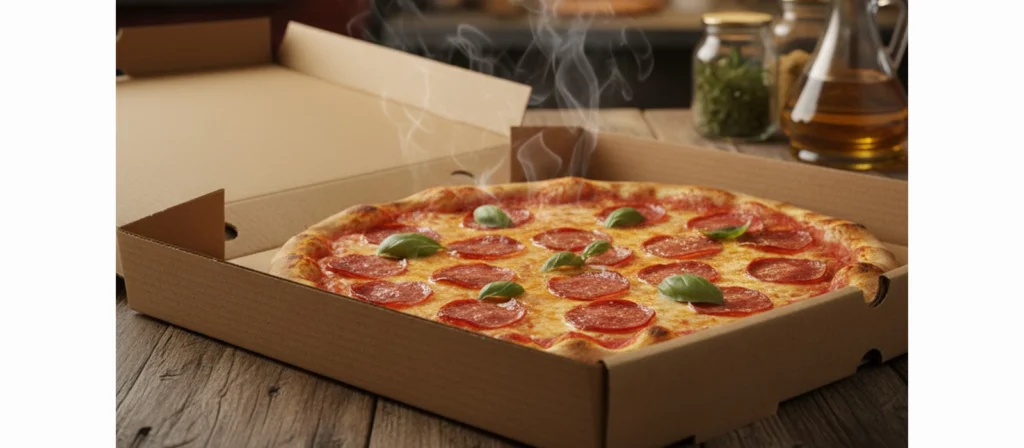 Comprehensive Pizza Box Sizes Guide 4 Corrugated Cardboard pizza box