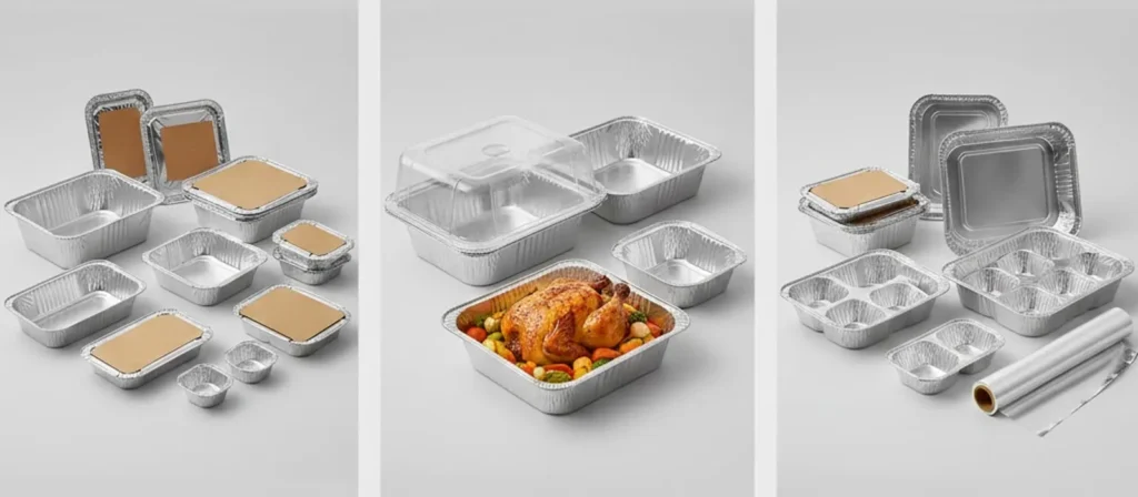 What Are Disposable Food Containers? 5 Disposable Aluminum Food Containers