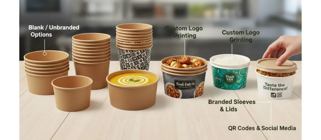 How to Choose Disposable Bowls? 8 Disposable Bowls Brand Promotion and Customization Options