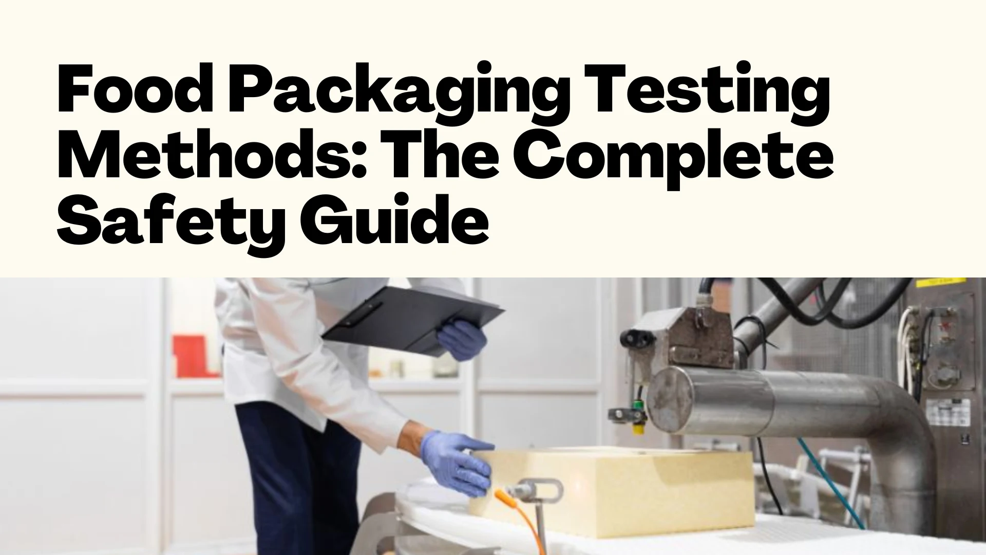 Food Packaging Testing Methods The Complete Safety Guide
