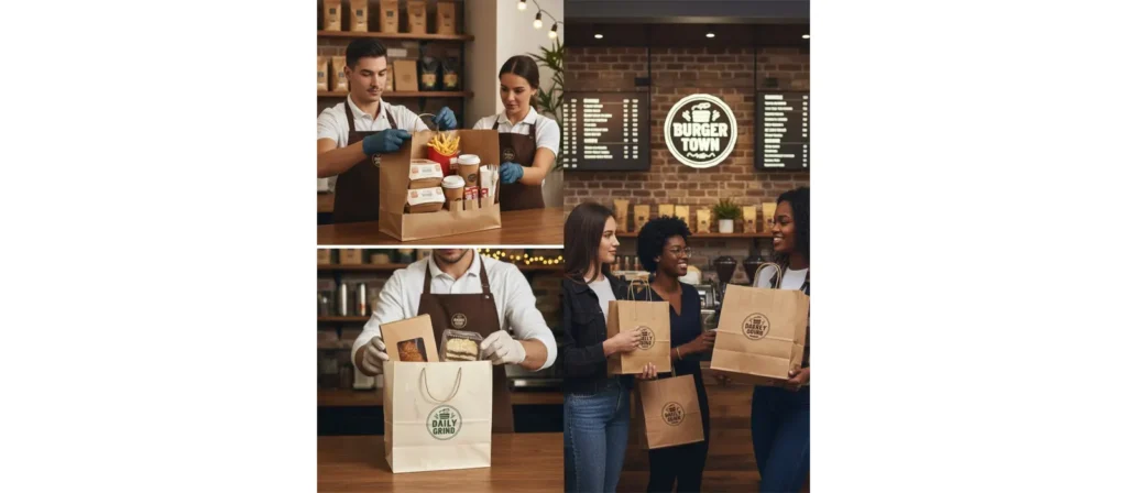 What is the SOS Paper Bag? Guide for Modern Packaging 3 Food services