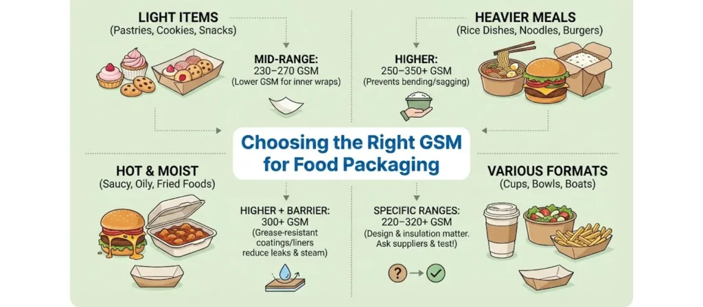 What Is GSM Paper? A Key Metric for Packaging Materials 7 GSM for Food Packaging