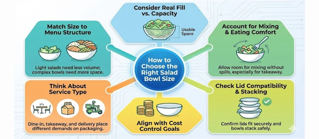 A Complete Salad Bowl Size Guide 11 How do you choose the right salad bowl size