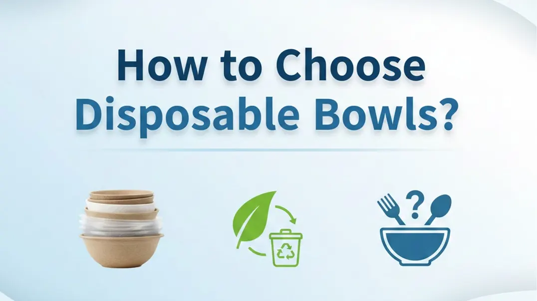 How to Choose Disposable Bowls