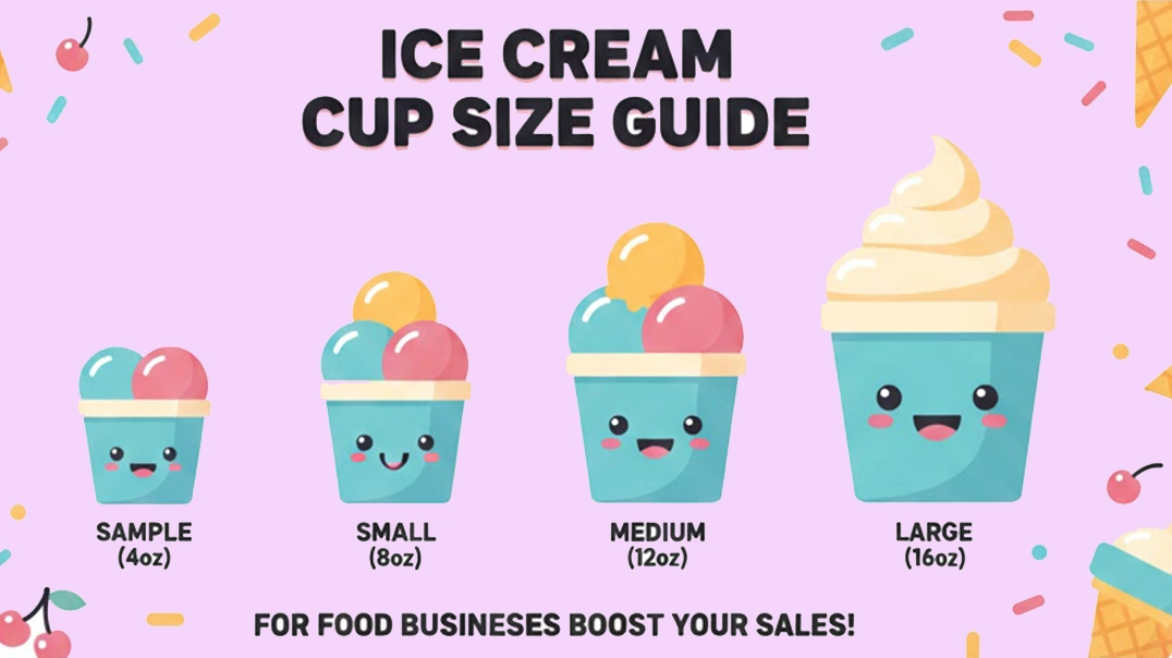 Ice Cream Cup Size Guide for Food Businesses