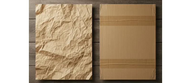 Kraft Paper vs Cardboard: Which is Better for Your Business? 4 Key Differences Between Kraft Paper vs Cardboard 1