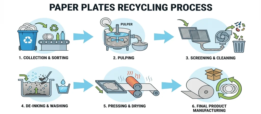 Are Paper Plates Recyclable or Not? 11 Paper Plates Recycling Process