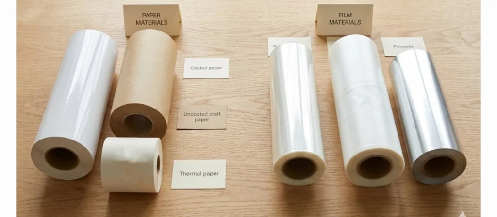 A Complete Guide to Pressure Sensitive Labels for Packaging 4 Pressure Sensitive Face Materials