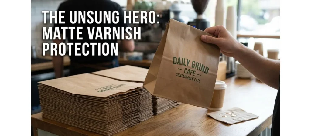 What is Varnish? Basics and Benefits in Packaging 8 Takeaway Paper Bags with Varnish