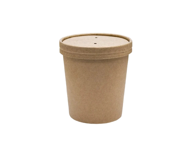 Tall disposable Soup Container