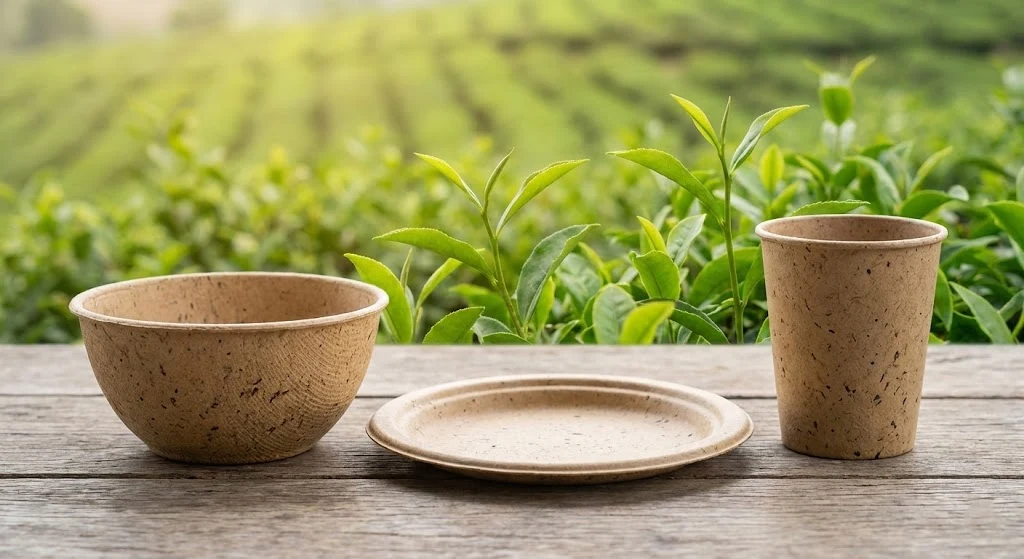 12 Innovative Biodegradable Materials You Need to Know About for a Sustainable Future 5 Tea Leaf Fiber