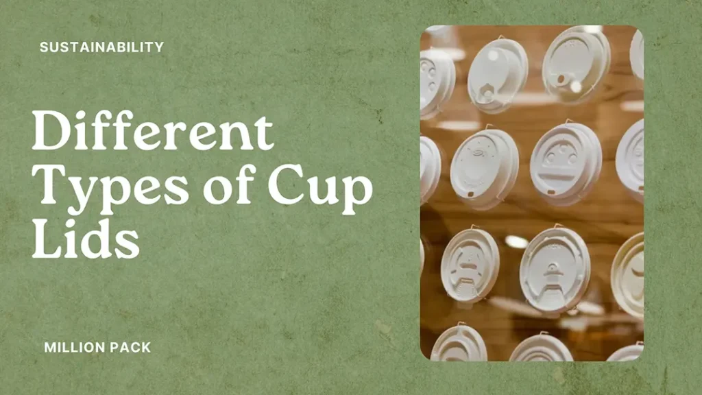 Different Types of Cup Lids: Common Materials and Functional Designs 10 Types of Cup Lids