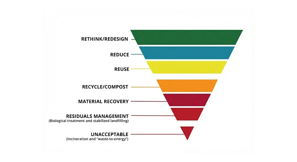 What is Zero Waste? A Complete Guide to Living Sustainably and Minimizing Your Footprint 5 What Is the Zero Waste Hierarchy